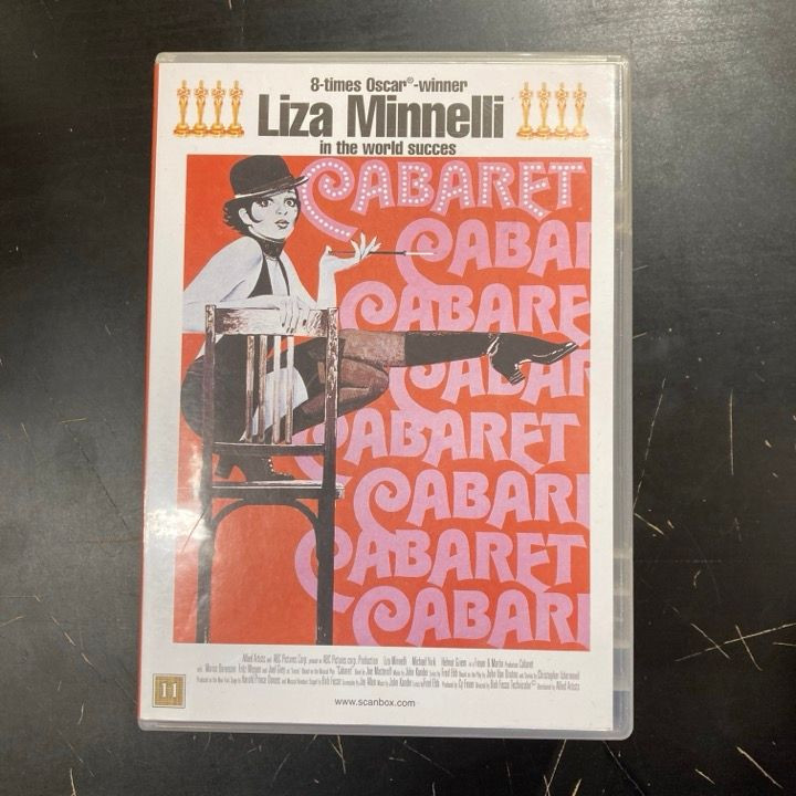 Cabaret DVD (VG/M-) -draama/musikaali-